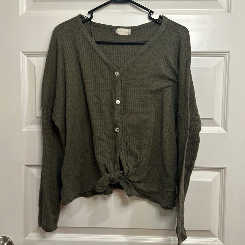 Altar’d State Waffle Knit Top